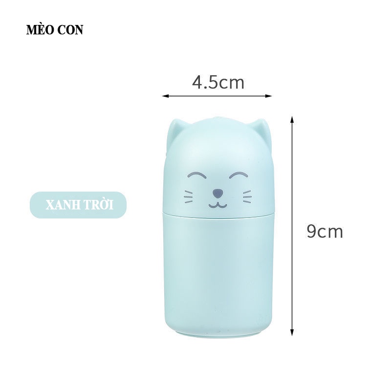 Hộp tăm mini đựng tăm kiểu mới, lọ tăm dễ thương, dùng trong phòng khách bàn cà phê bàn ăn, chai tăm nhựa