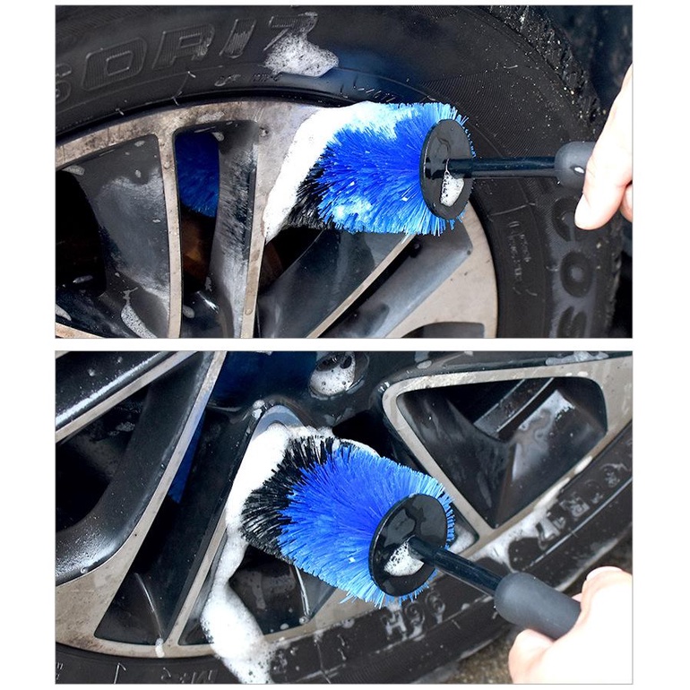 Cọ Vệ Sinh Mâm Xe Bánh Xe ,Khoang Máy Cọ Lazang Xe Ô tô và Mô Tô SGCB Rim Cleaning Brush Size L SGGD045