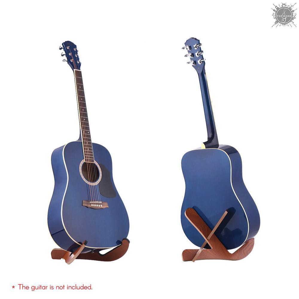 Giá đỡ bằng gỗ để sàn cho đàn guitar tiện dụng