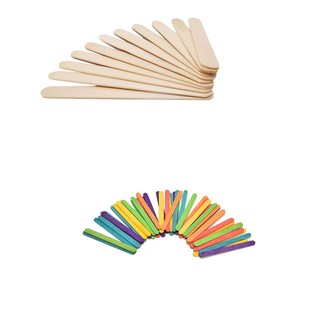 Set 50 que gỗ làm đồ Handmade