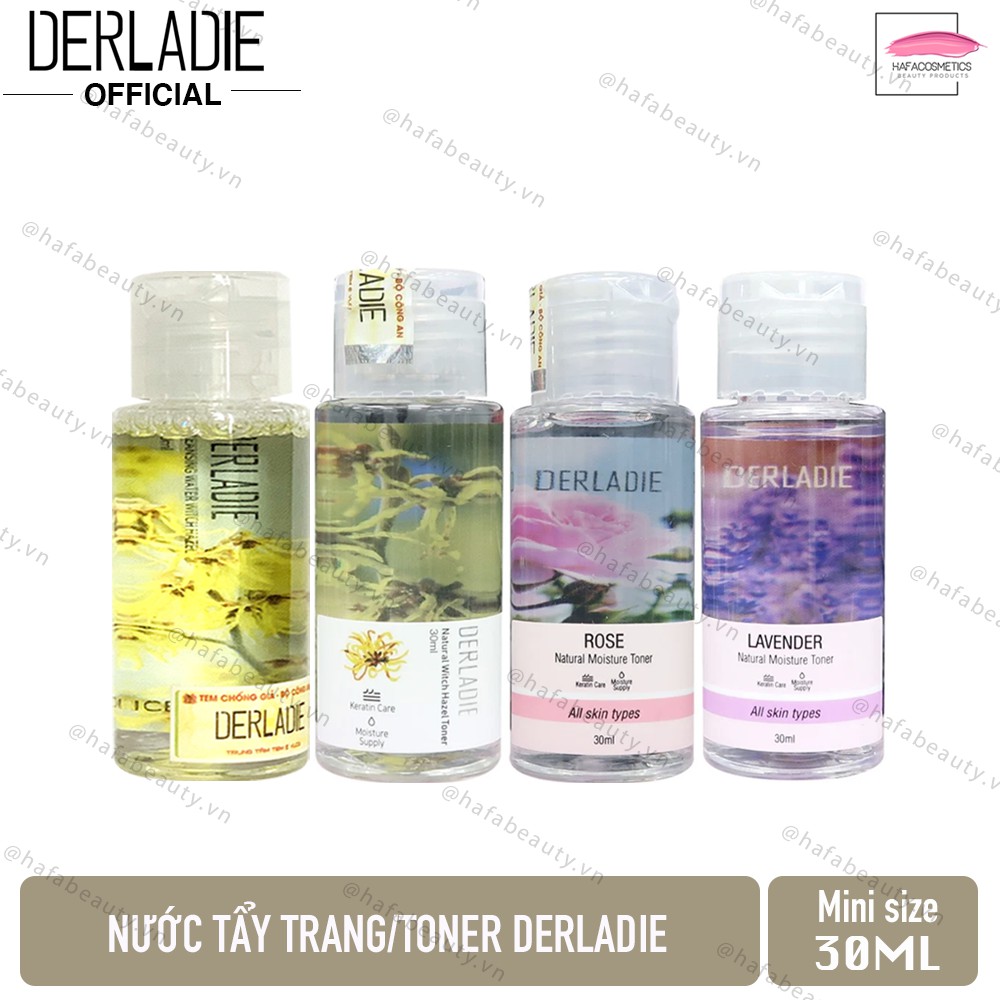 [Mini size 30ml] Nước Tẩy Trang/ Nước Hoa Hồng Derladie 30ml | BigBuy360 - bigbuy360.vn