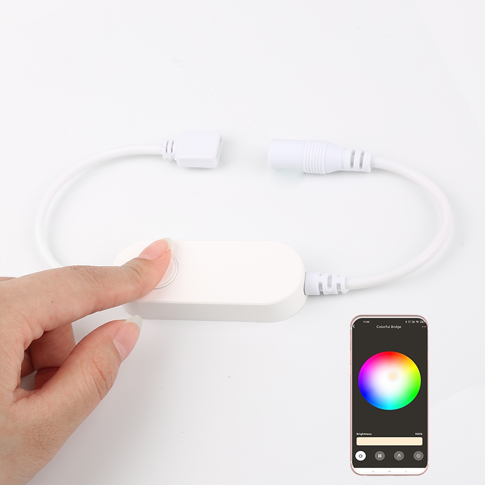Tuya 3.0 zigbee Bộ điều khiển đèn LED RGB thông minh 5-24V