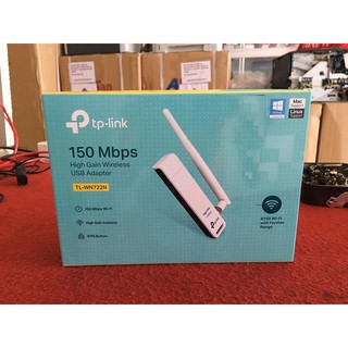 Usb Wifi Tplink WN 722N - Chuẩn N, 1 Anten (Hàng Chính Hãng), Thu Wifi Cực Mạnh | BigBuy360 - bigbuy360.vn
