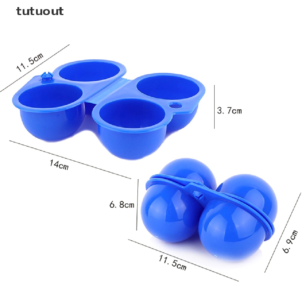 Hộp Đựng Trứng Bằng Nhựa Tiện Dụng Mang Theo Du Lịch Cắm Trại