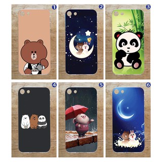 Ốp lưng iphone 7 / 8 - hình gấu thỏ heo