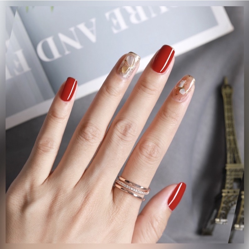 Sơn gel AS sơn móng tay gel tone đỏ chery đỏ mận đỏ đô đỏ trầm mã JH