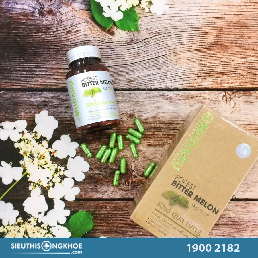 [Mua 5 Tặng 1] Khổ Qua Rừng Mudaru 90 Viên