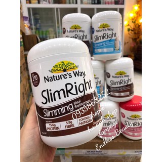 Sữa bột SlimRight Nature's way  375g