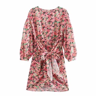 Đầm zara Auth lụa new tag