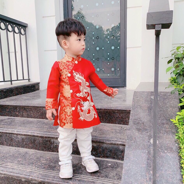 Áo dài rồng size đại cồ 20-48kg