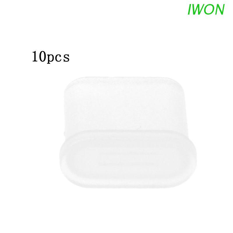 Set 10 Nút Bịt Cổng Sạc Type C Chống Bụi Cho Samsung Blackberry Huawei Xiaomi Android Điện Thoại