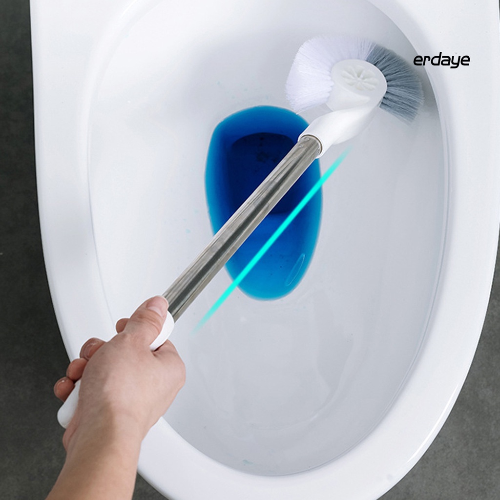 Bàn Chải Vệ Sinh Toilet Hình Trăng Khuyết Tiện Dụng