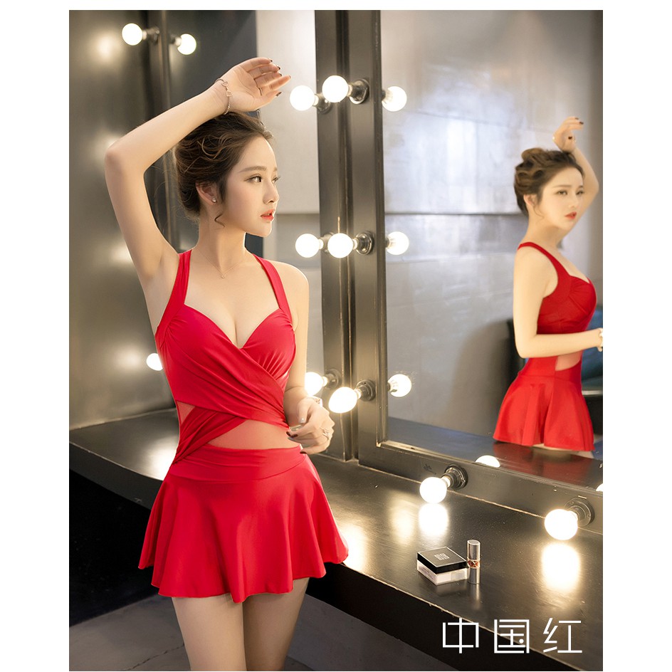 Đồ bơi / Bikini kiểu váy quyến rũ ( có sẵn gọng đệm nâng ngực) BK888 | BigBuy360 - bigbuy360.vn