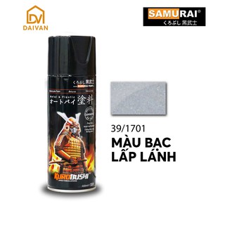 Sơn Samurai màu bạc lấp lánh 1701*