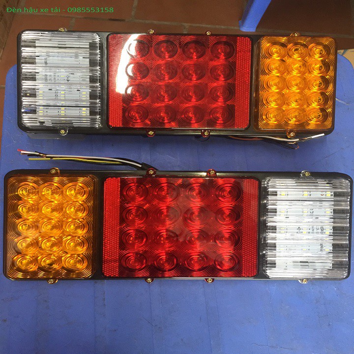 Đôi đèn hậu xe tải. Đèn hậu Led đuôi xe ô tô 12v-24v chất lượng cao. SD2003A