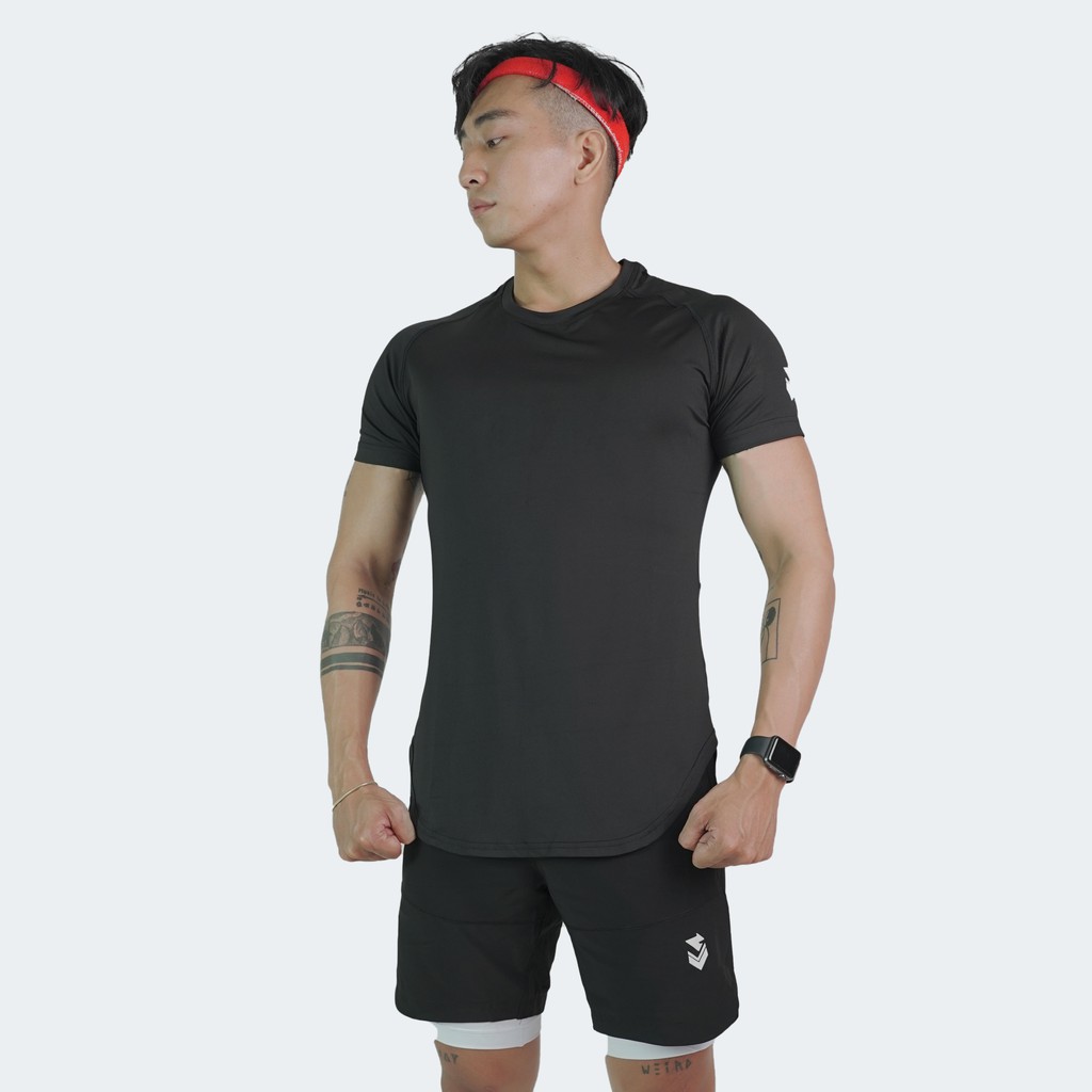 Đồ tập gym nam SHAMDI bộ thể thao tập gym, vải Poly Drop giúp thỏa mái khi vận động 942-945-2