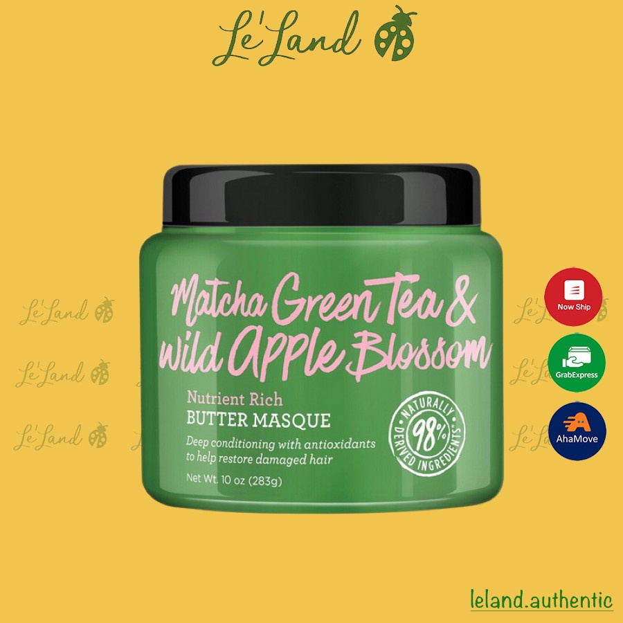 Bill US - Mặt nạ tóc Not Your Mother's Naturals Matcha Green Tea Butter Masque 283g