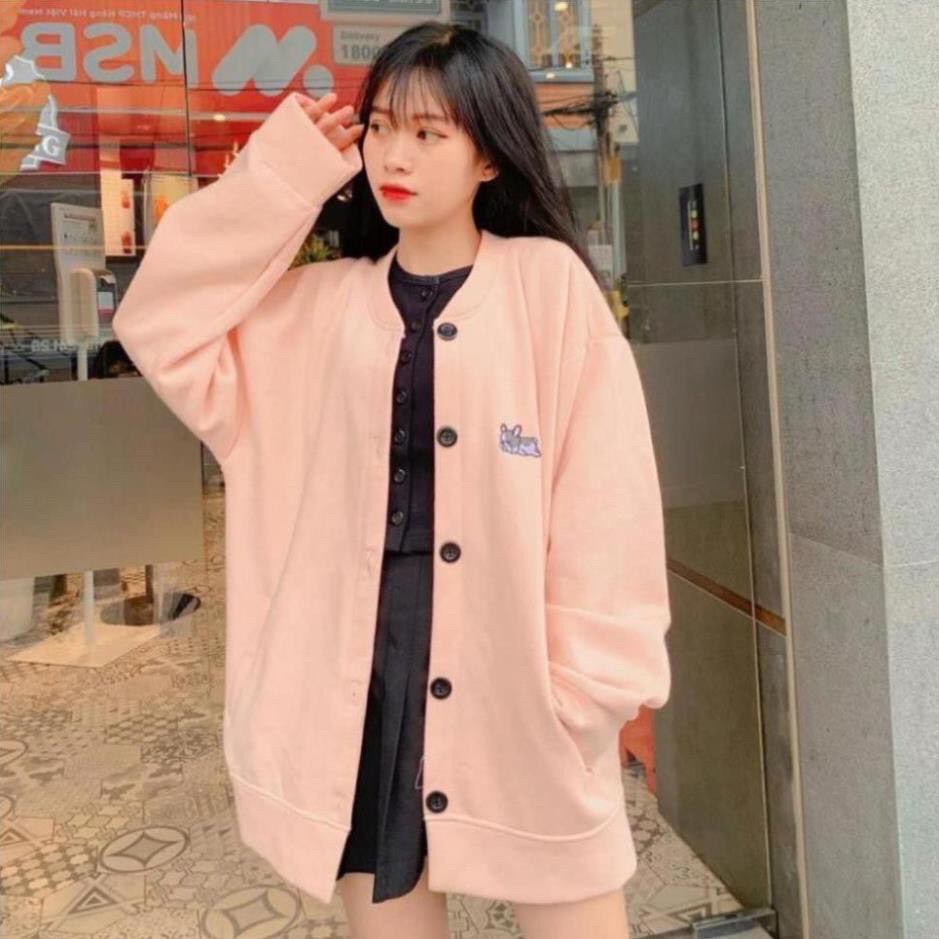 ÁO HOODIE HÌNH PUPPY CÓ HÀNG NÚT 💥GIÁ SIÊU SỐC 💥 ÁO ĐẸP THỜI TRANG