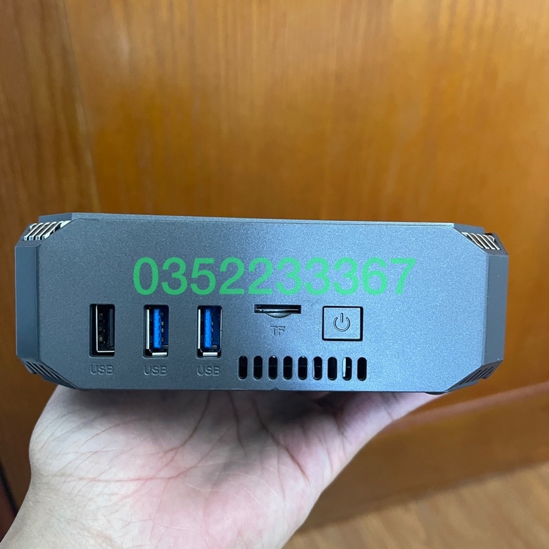 Máy tính mini, pc mini, htpc Celeron  J3455, Ram 4G, SSD 64G