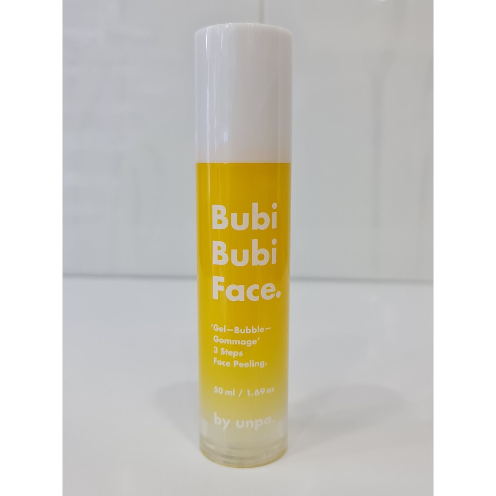 Tẩy Tế Bào Chết Sủi Bọt Cho Da Mặt Unpa Bubi Bubi Face Peeling Gel 50ml Hàn Quốc