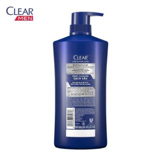 Dầu gội Clear men 650g