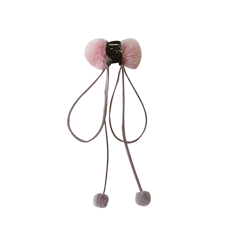 Kẹp Tóc Càng Cua Đính Nơ Đáng Yêu Cho Nữ