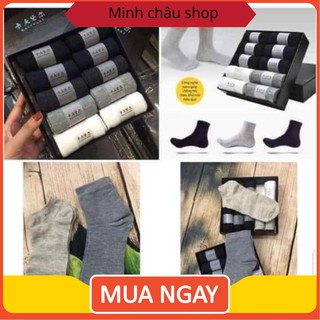 Combo 10 đôi tất chóng hôi chân cho nam hàng xuất Nhật _