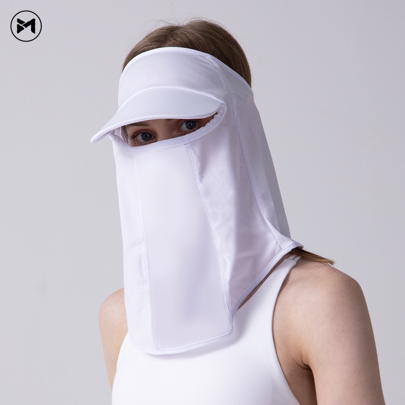 Mặt Nạ Che Mặt Mềm Mại Thoáng Khí Chống Nắng Kèm Móc Treo Cho Nữ