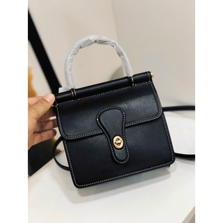 TNS-Túi xách tay mini kèm dây đeo chéo Coaz willis top handle--tone màu classic sang trọng