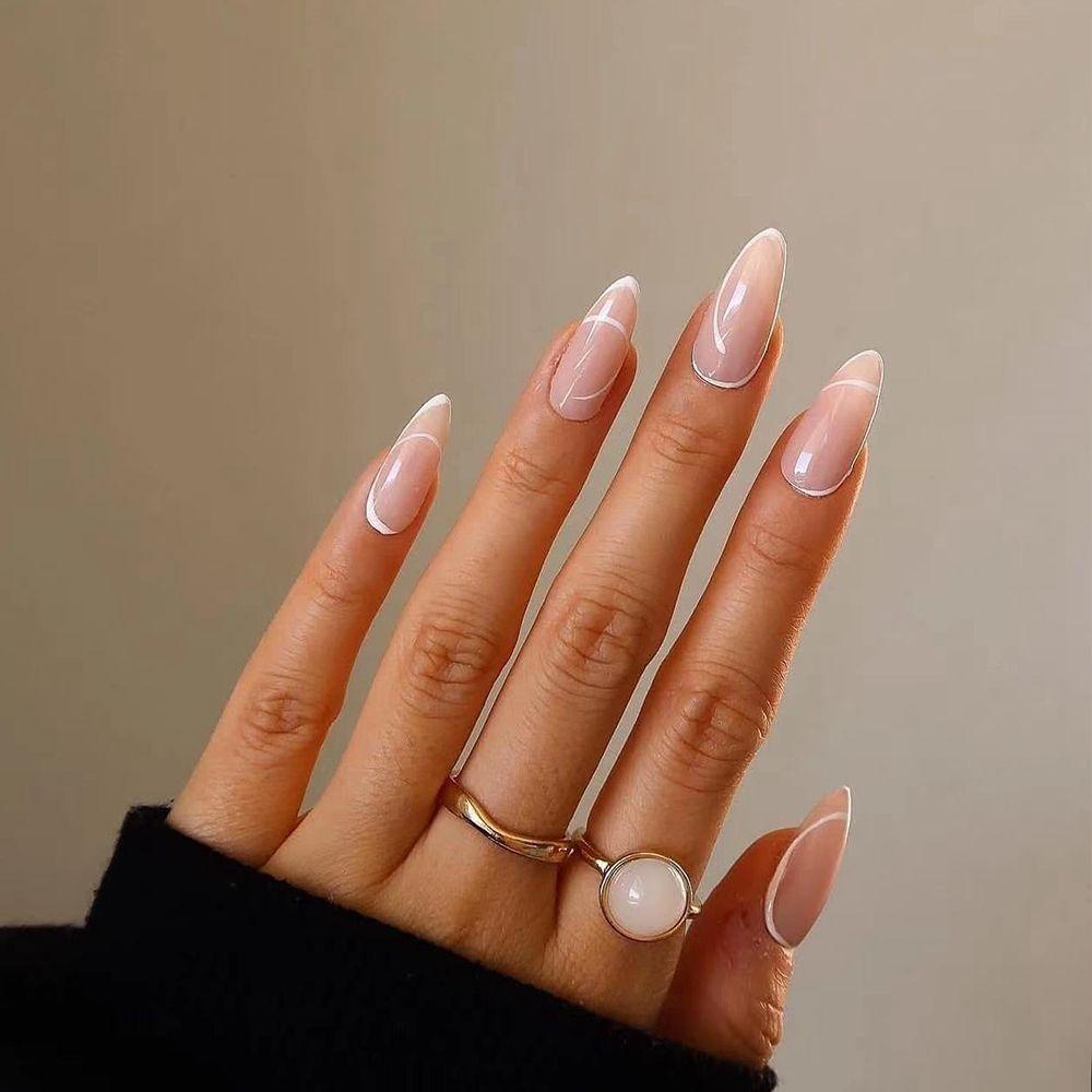 Bộ 24 Móng Tay Giả Che Phủ Toàn Diện Có Thể Tháo Rời