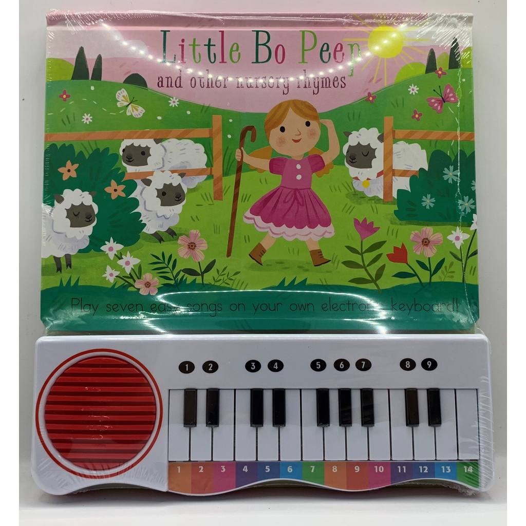 Đàn piano cho bé, sách âm thanh Piano book, hướng dẫn đàn, hát các bản nhạc thiếu nhi Tiếng Anh - Đồ chơi thông minh