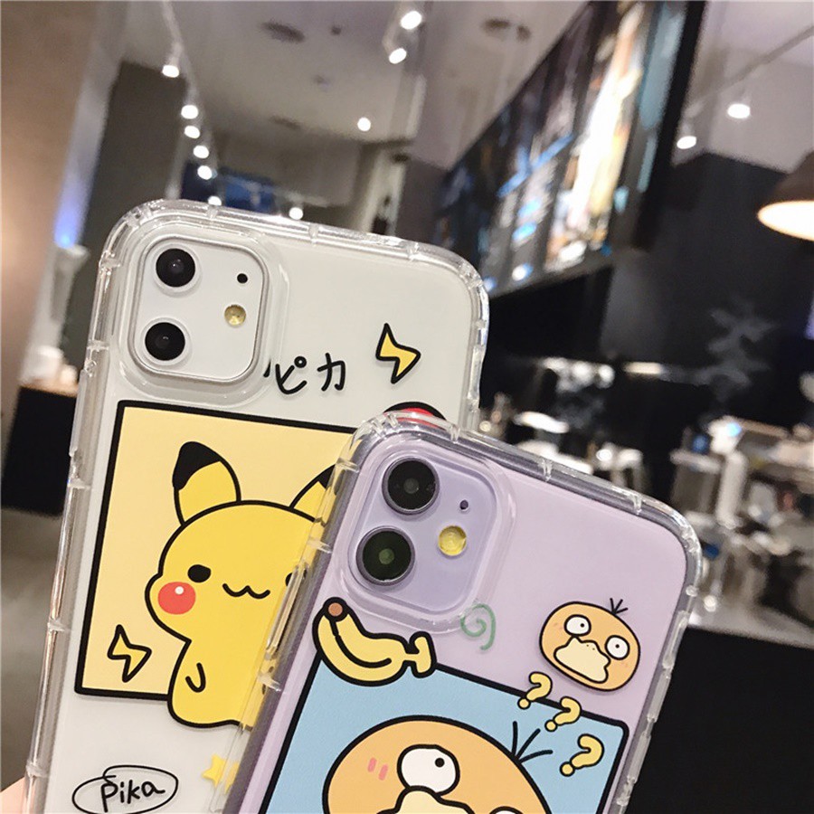Ốp Iphone - Ốp Lưng Iphone Hoạt Hình Pokemon/Pikachu Các Dòng Iphone - Tomax Shop