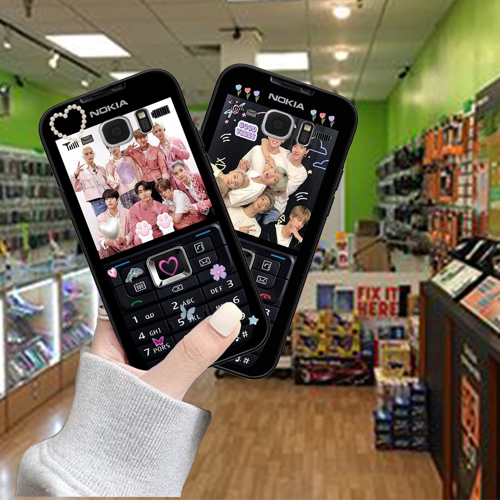 Ốp Samsung S6 / S6 EDGE / S7 / S7 EDGE bộ hình điện thoại nokia huyền thoại , BTS , Vpop cute