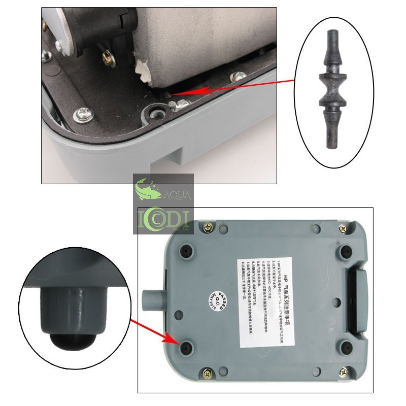 Máy sủi oxy cho bể cá Atman HP-4000 HP-8000 HP-12000