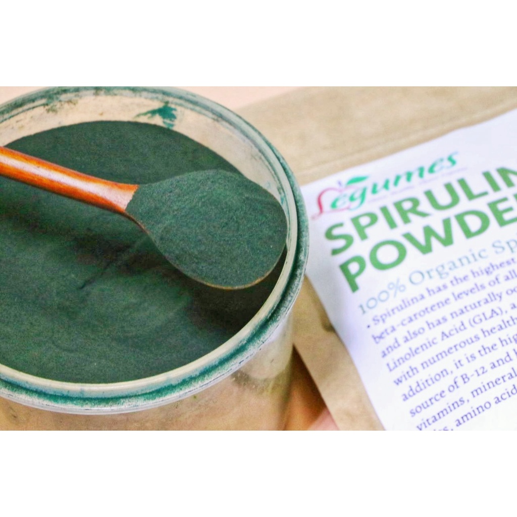 Bột Tảo Xoắn Spirulina Nguyên Chất - Thực Phẩm Bổ Sung Dinh Dưỡng, Giàu Protein và Vitamin