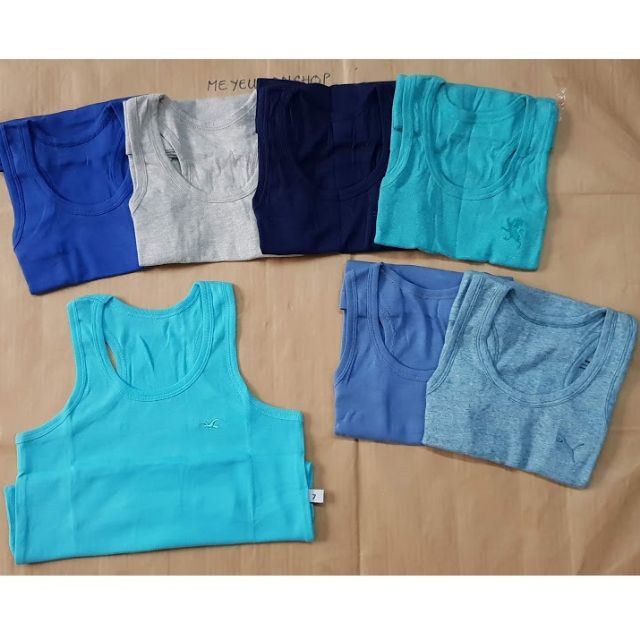 (7-13kg) ÁO BA LỖ MÀU  MIATOP