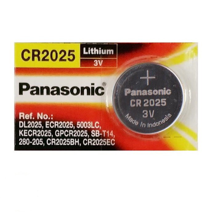 Pin cúc áo Panasonic CR2032 - CR2025 - CR2016/3V Lithium -  Hàng chính hãng