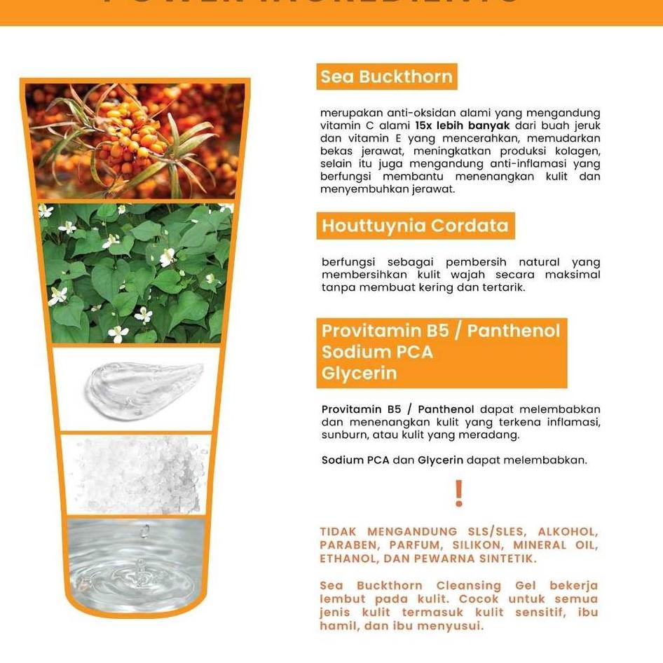 Gel Rửa Mặt Dạng Gel 0Zst7 KLEVERU Sea Buckthorn 83 Hàng Có Sẵn | BigBuy360 - bigbuy360.vn