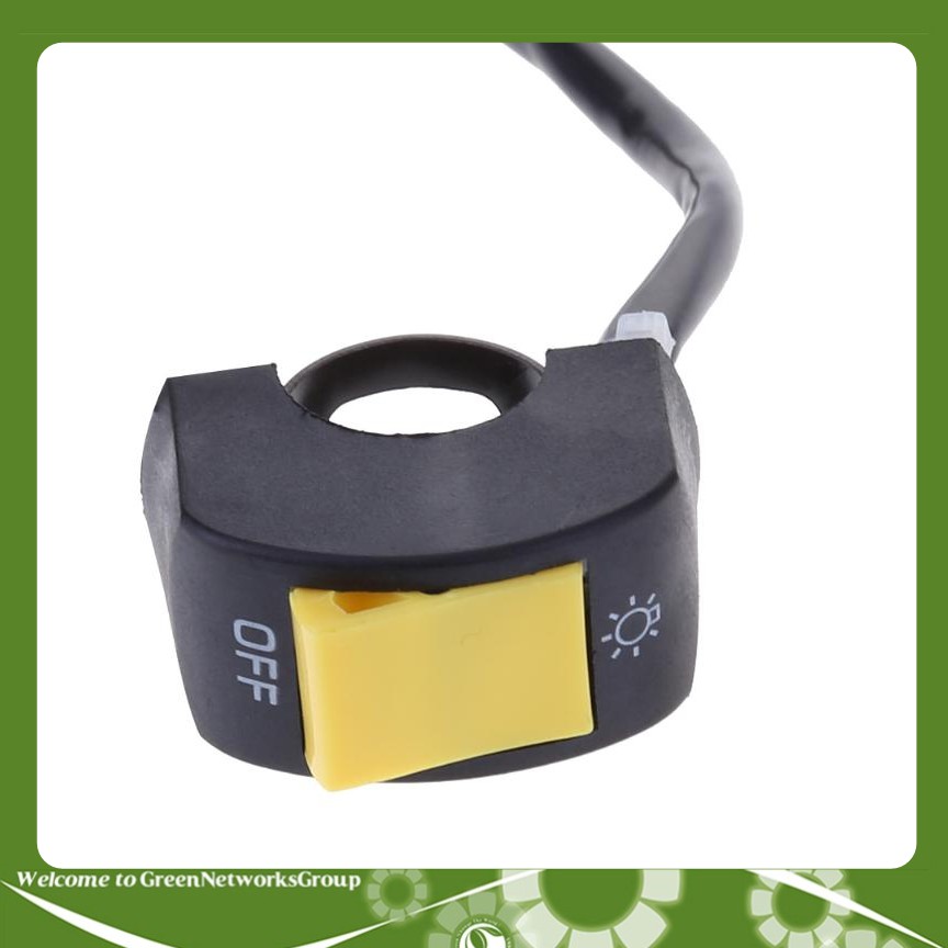 Công tắc chuyển đổi on off màu vàng dành cho xe máy (F1)