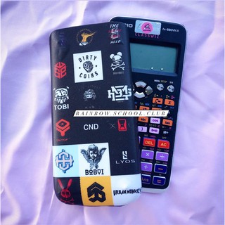 in decal máy tính casio 580 vn in theo yêu cầu skin miếng dán decan máy bỏ túi casio fx 580vn x cầm tay local band