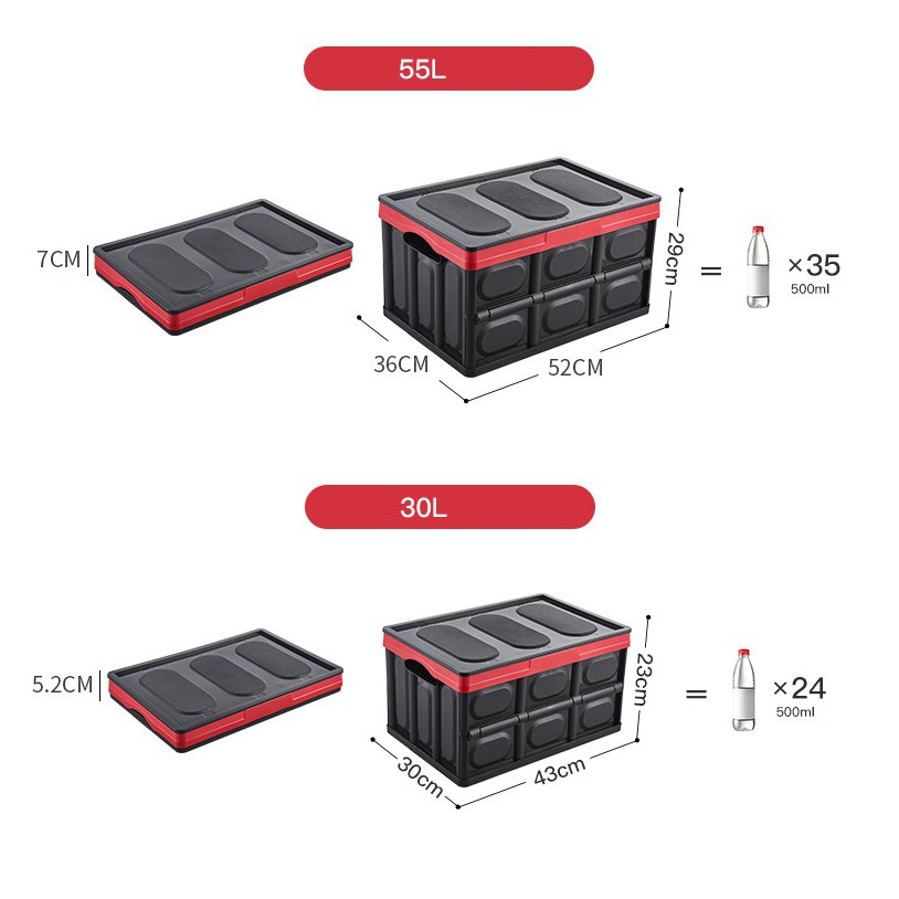 Thùng đựng đồ gấp gọn LOẠI 1 bán riêng LỚP LÓT CHỊU NƯỚC 30 lít 55 lít đa năng tiện dụng