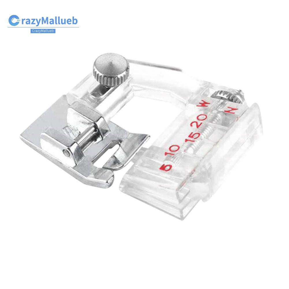 Crazymallueb❤Wrinkled Presser Foot 3pcs Double Twin Pins Set for Sewing Machine 2/3/4mm❤New