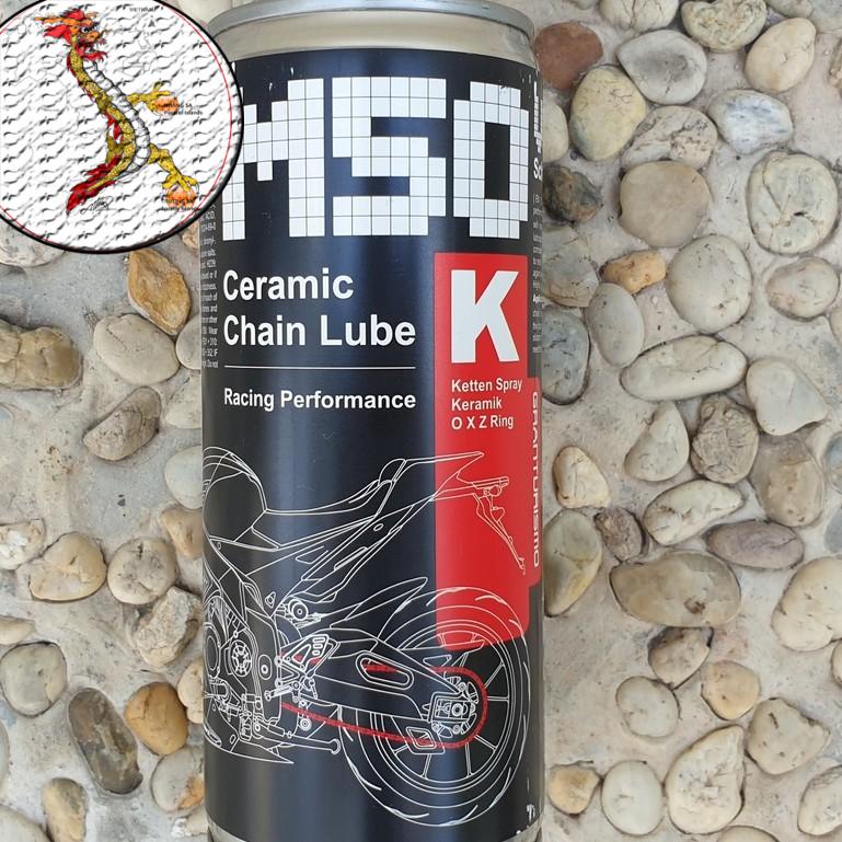 Dưỡng Sên Voltronic M50-K/IX50 Ceramic Chain Lube, chai xịt dưỡng sên M50 bôi trơn sên xích xe máy xin sò