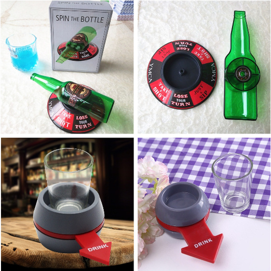 [XÃ KHO]  VÒNG QUAY UỐNG RƯỢU - SPIN THE SHOT, BOTTLE [HCM]