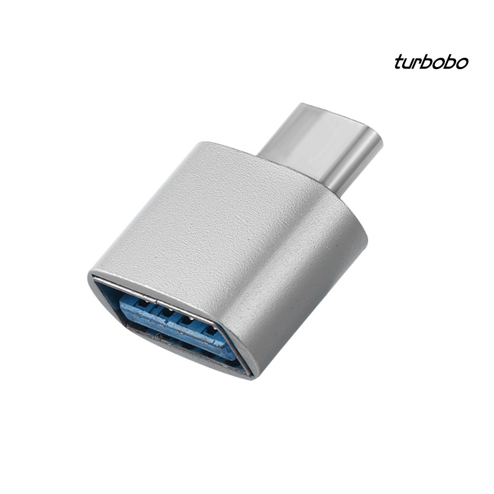SJPJ_Portable Type-C Male to Female OTG Converter Adapter for Android Smartphones