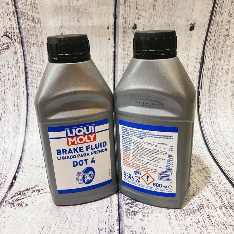 Dầu thắng đĩa, dầu phanh & dầu ly hợp Liqui Moly DOT 4 dành cho xe tay ga và xe số 500ml