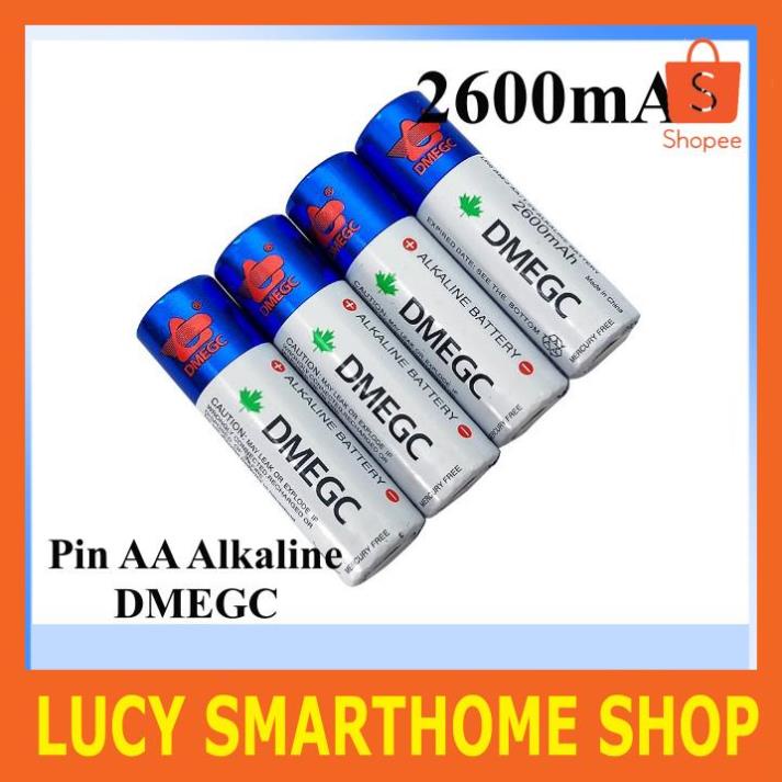 Pin Alkaline dành cho khóa thông minh DMEGC 2.600mah(Pin AA), 1200mAh (Pin AAA)