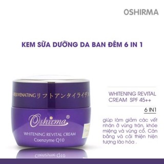 Kem Sữa 6 in 1 Oshirma Nhật Bản