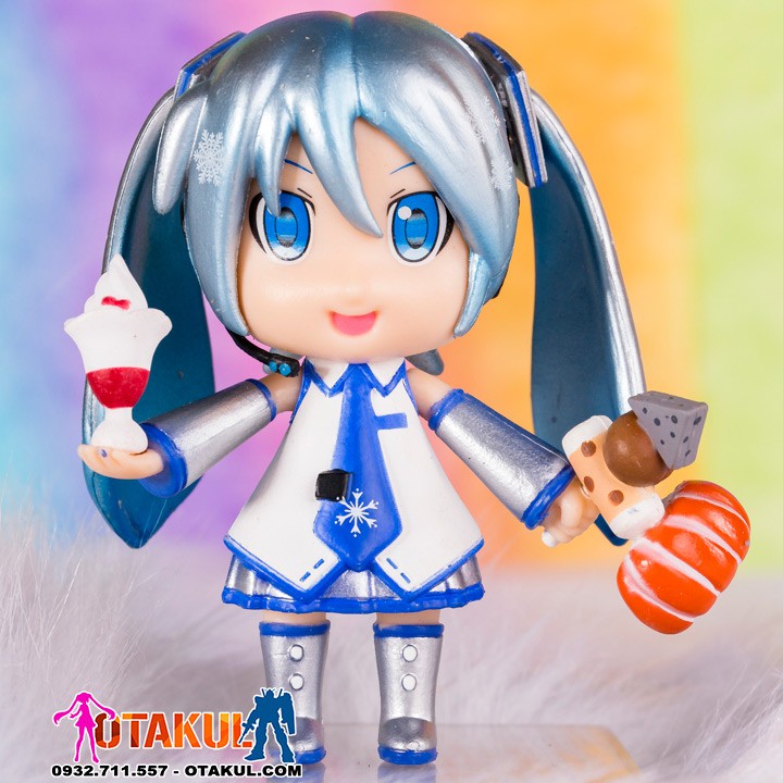 Bộ Đôi Snow Miku Chibi