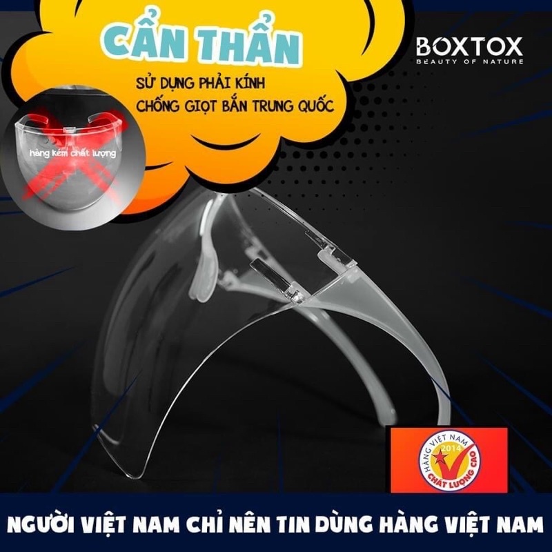 [Giao nhanh 30 phút] Tấm Chắn Chống Giọt Bắn Phòng Dịch Bảo Hộ Kháng Khuẩn Kính Chắn Bảo Vệ Mắt Trong Suốt [HÀNG CHUẨN] | BigBuy360 - bigbuy360.vn